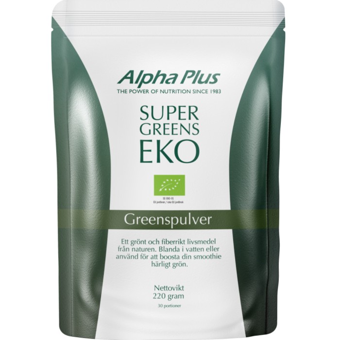 Alpha Plus Super Greens EKO 220 g