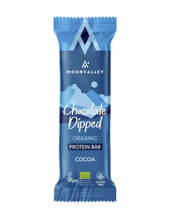 Moonvalley Protein Bar Chocolate-Dipped Cocoa 50g