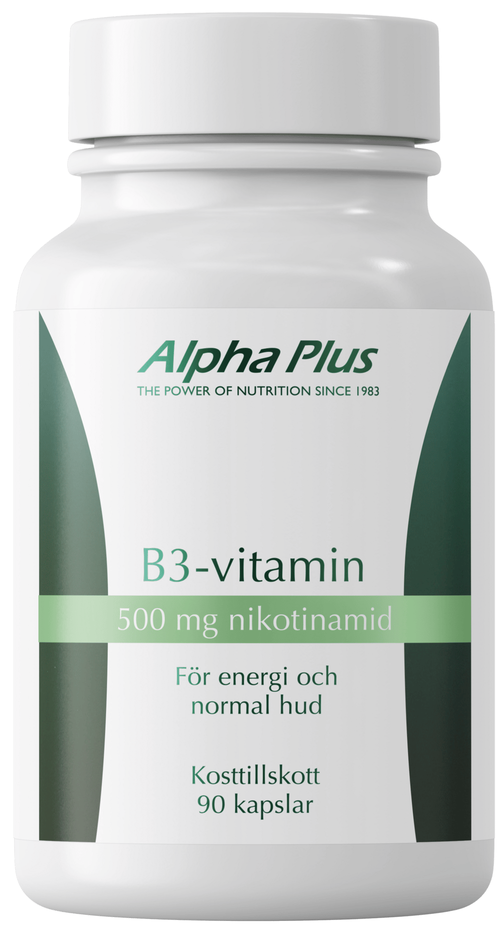 Alpha Plus B3-vitamin 90 kapslar