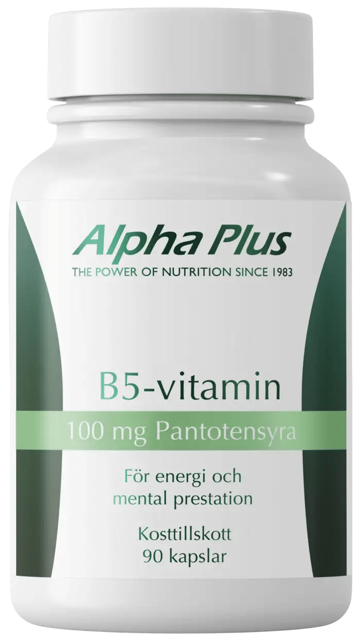 Alpha Plus B5-vitamin 90 kapslar