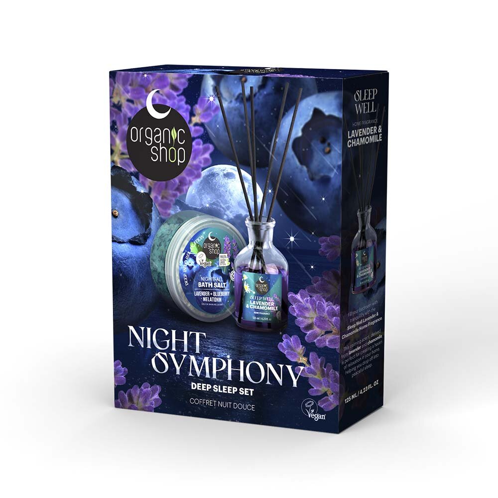 Organic Shop Deep Sleep Set, 300g/125ml