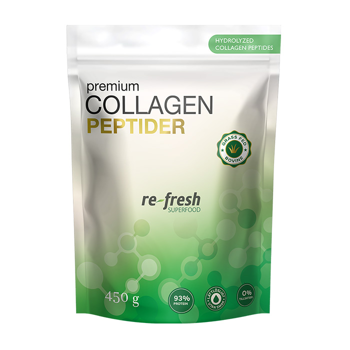 Re-fresh Superfood Collagen Peptider Premium 450 g