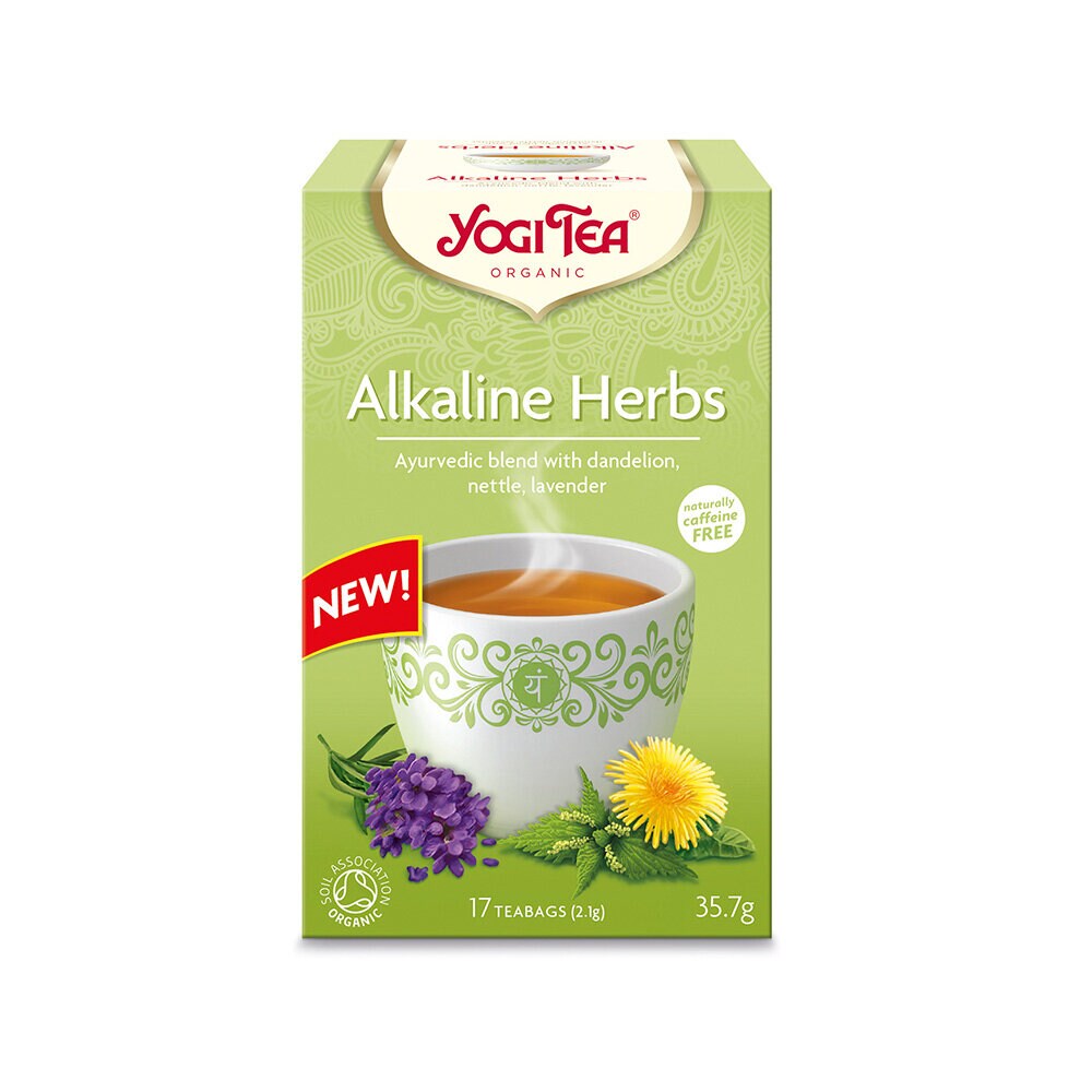 Yogi Tea Te Alkaline Herbs 17 påsar