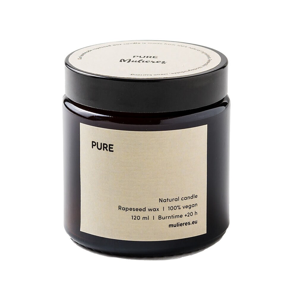 Mulieres Naturligt doftljus Pure 120ml