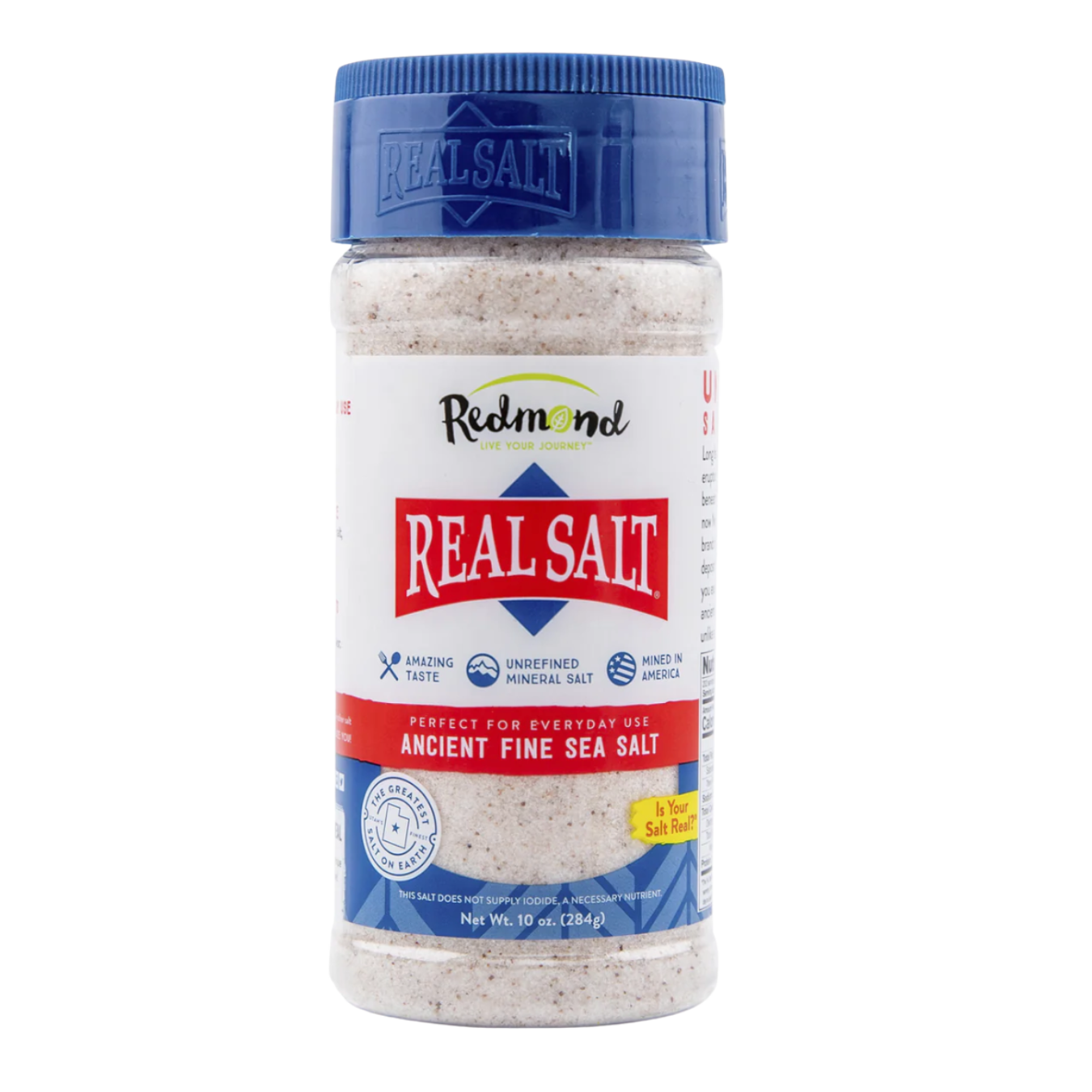 Redmond Real Salt FINE 10 oz 284g Shaker