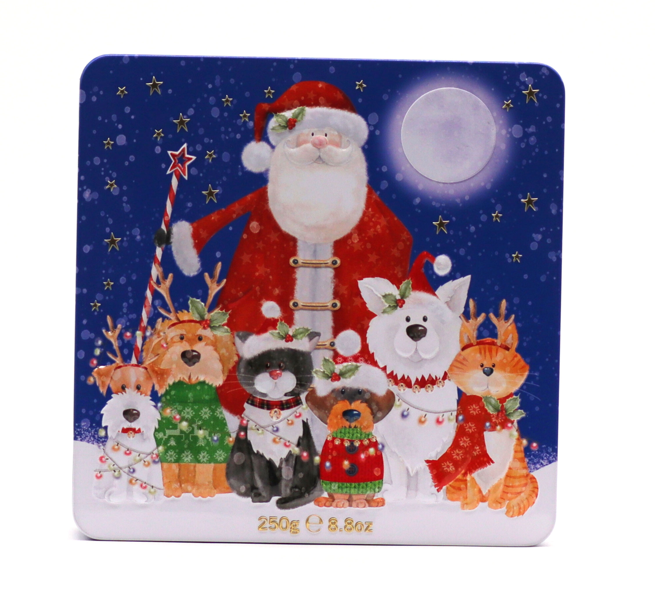Farmhouse Biscuits Santa Cat & Dog Tranbär & vit choklad 250g