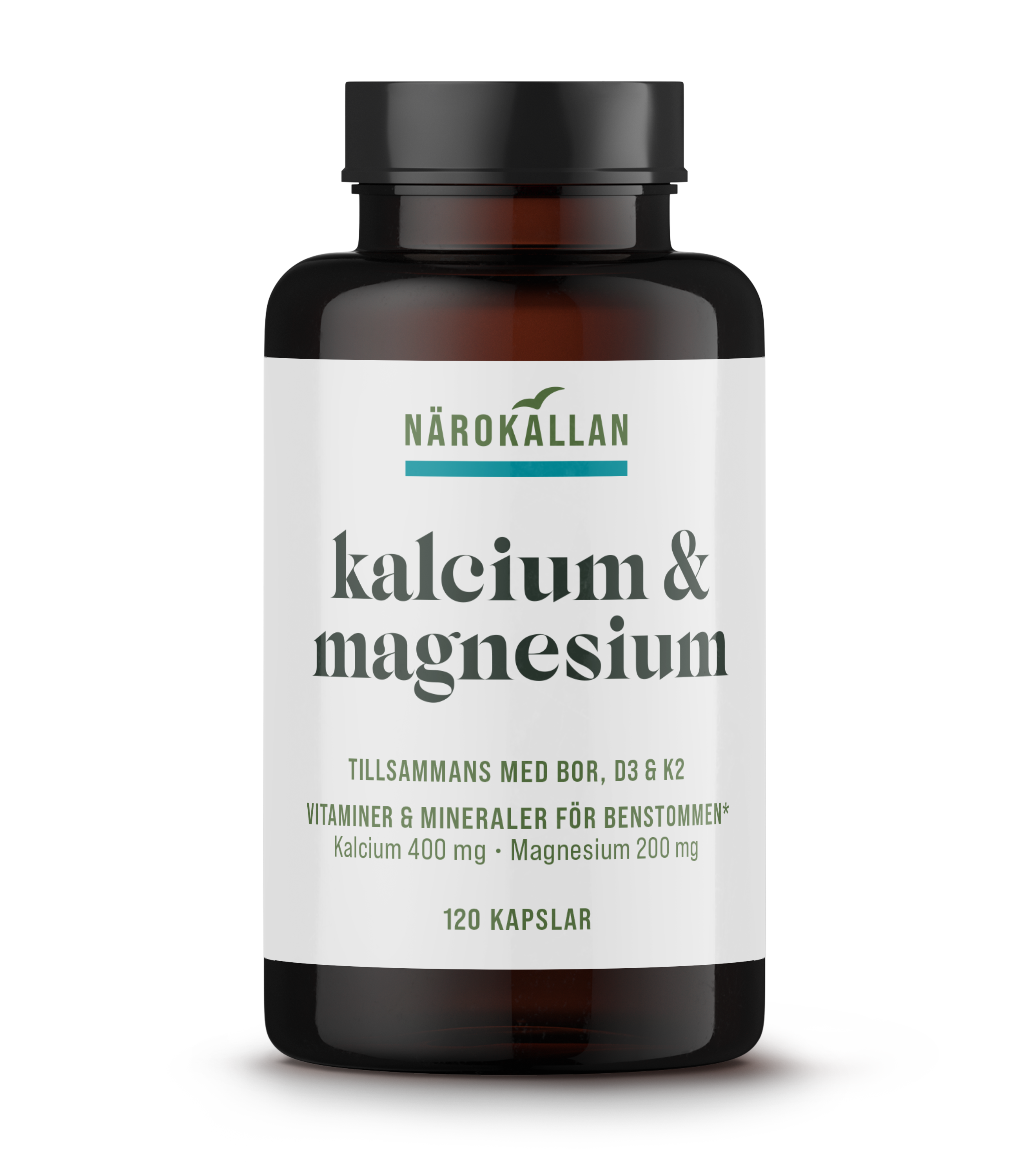 Närokällan Kalcium & Magnesium 120 kapslar