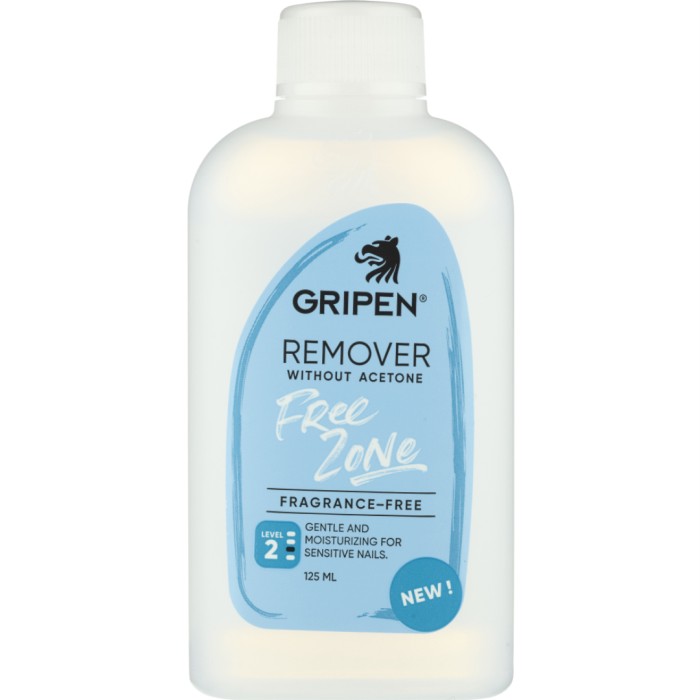 Gripen Remover without Acetone, Free Zone 125 ml