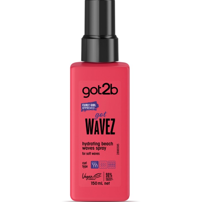 Got2b gotCurlz Hydrating Beach Waves Spray 150 ml