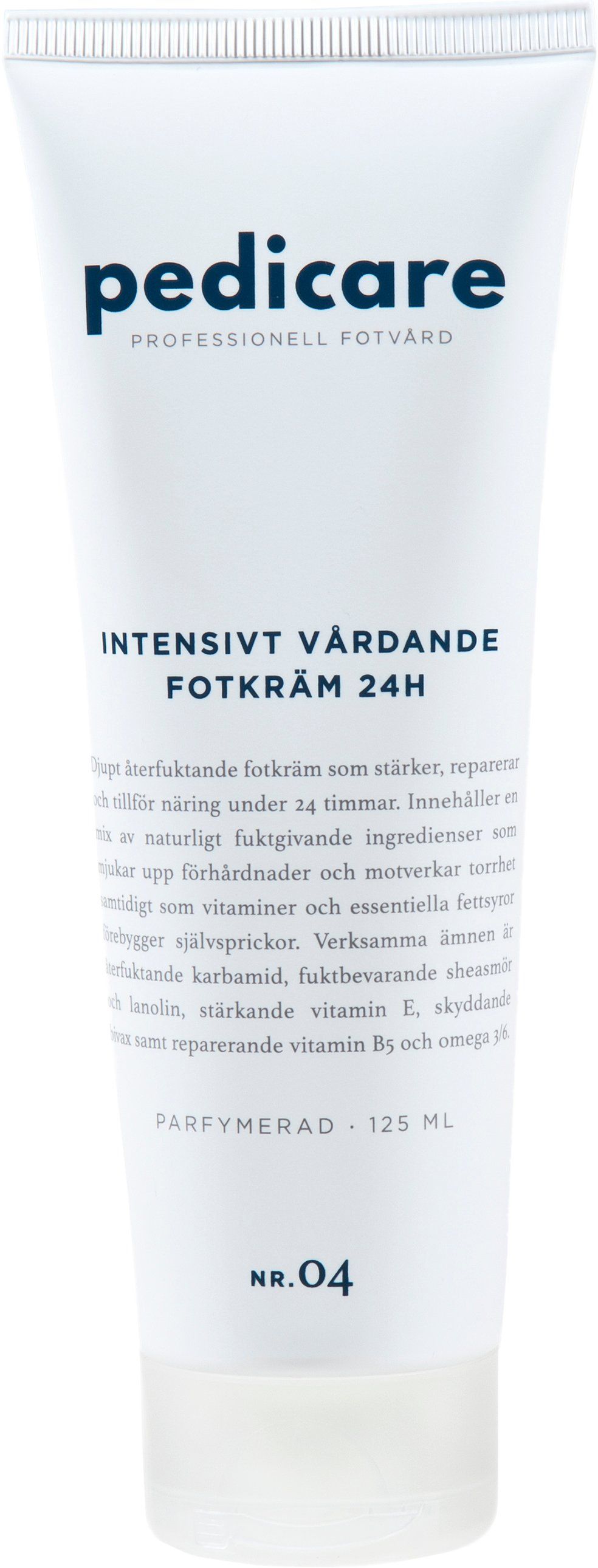 Pedicare Intensivt vårdande fotkräm 24H 125 ml