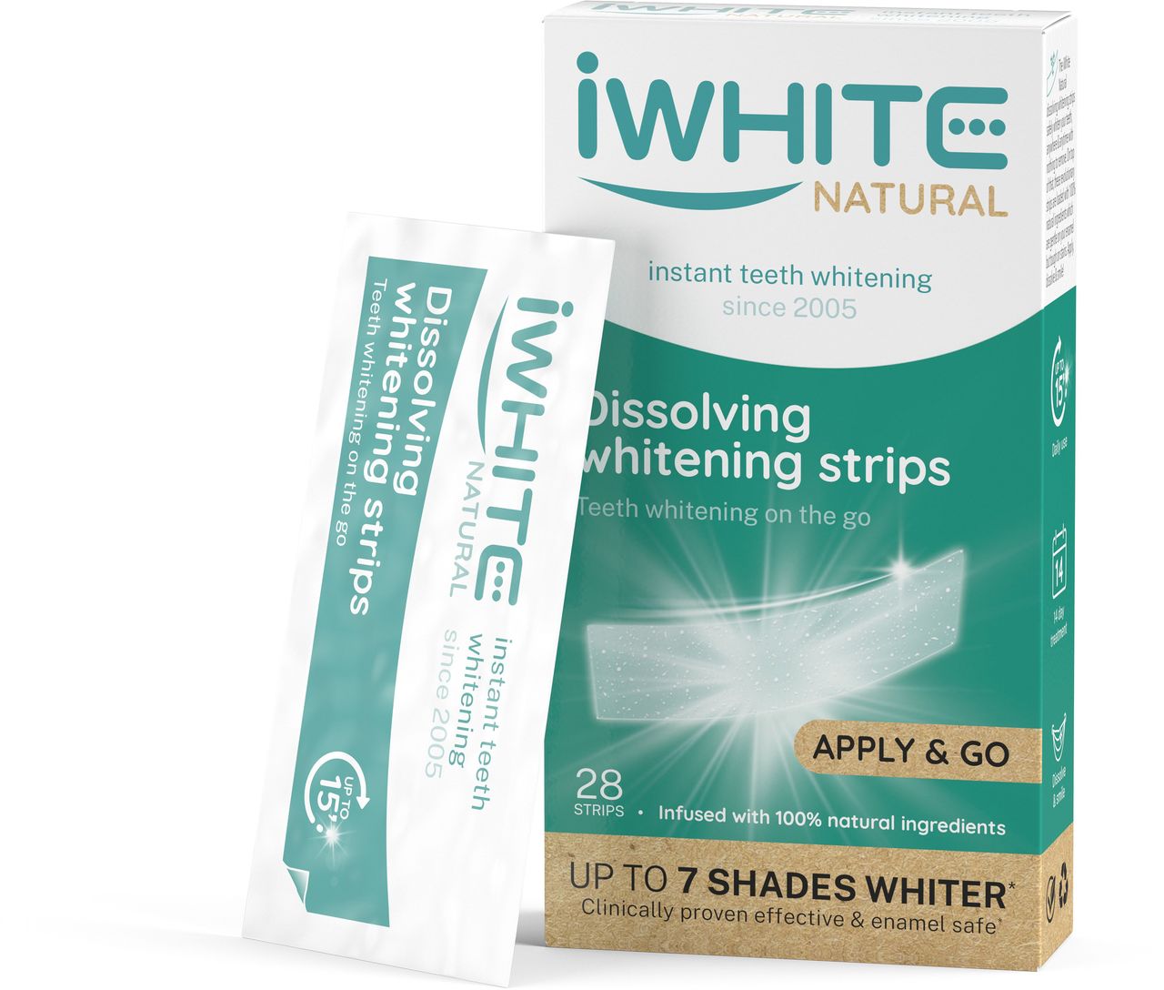 iWhite Natural Dissolving Strips