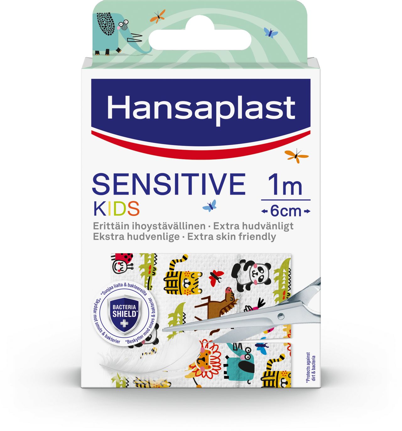 Hansaplast Kids Sensitive Animal 1 m x 6 cm