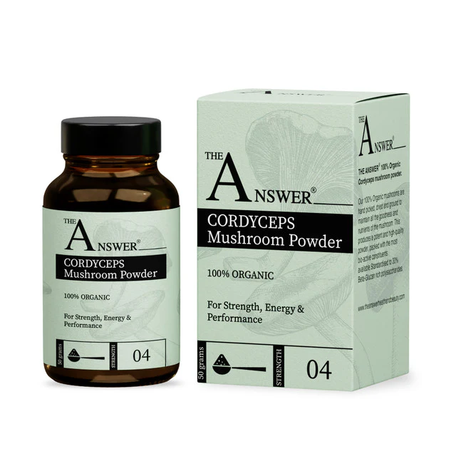 The Answer Cordyceps 100% Organic Mushroom Powder