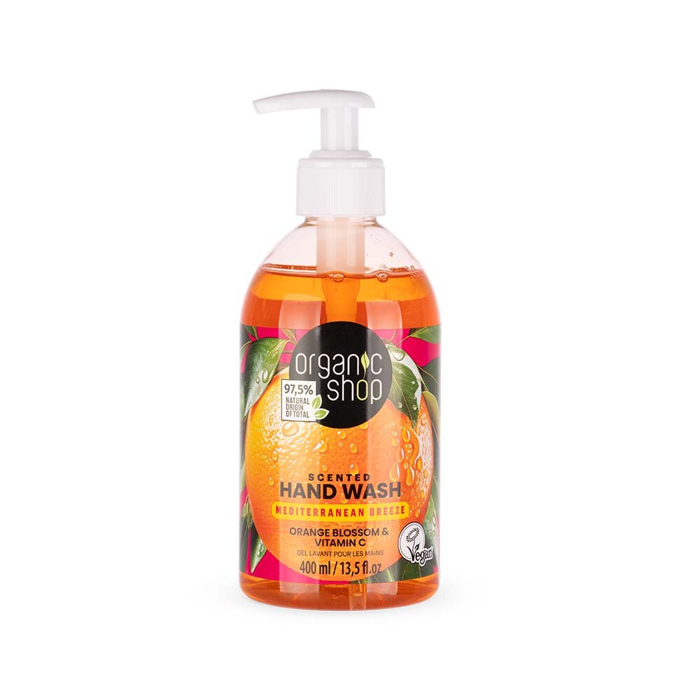 Organic Shop Scented Hand Wash Orange Blossom & Vitamin C 400ml