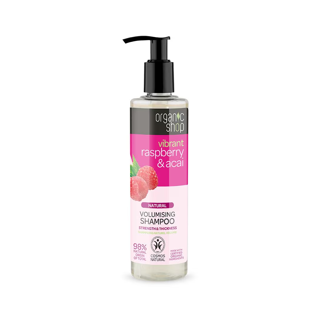 Organic Shop Hair Shampoo Raspberry & Acai 280ml