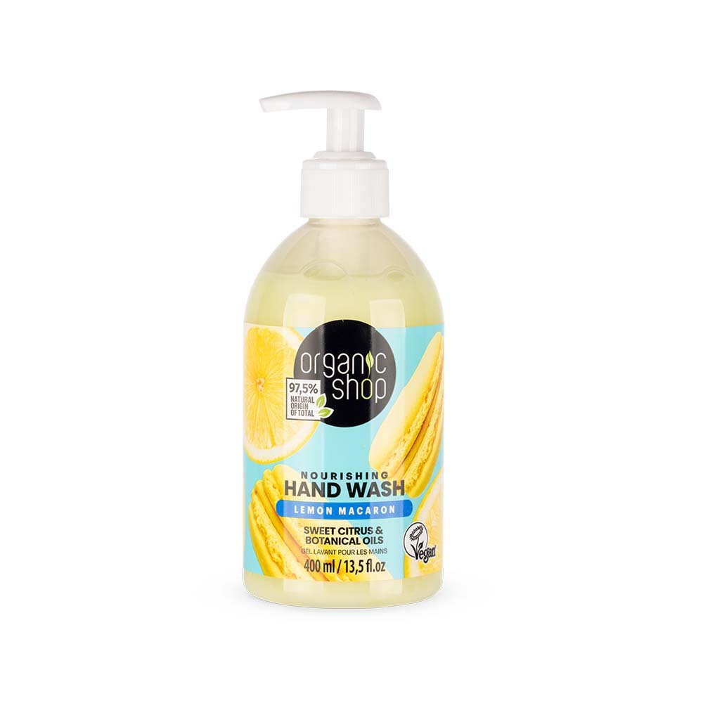 Organic Shop Nourishing Hand Wash Sweet Citrus & Botanical Oils 400ml