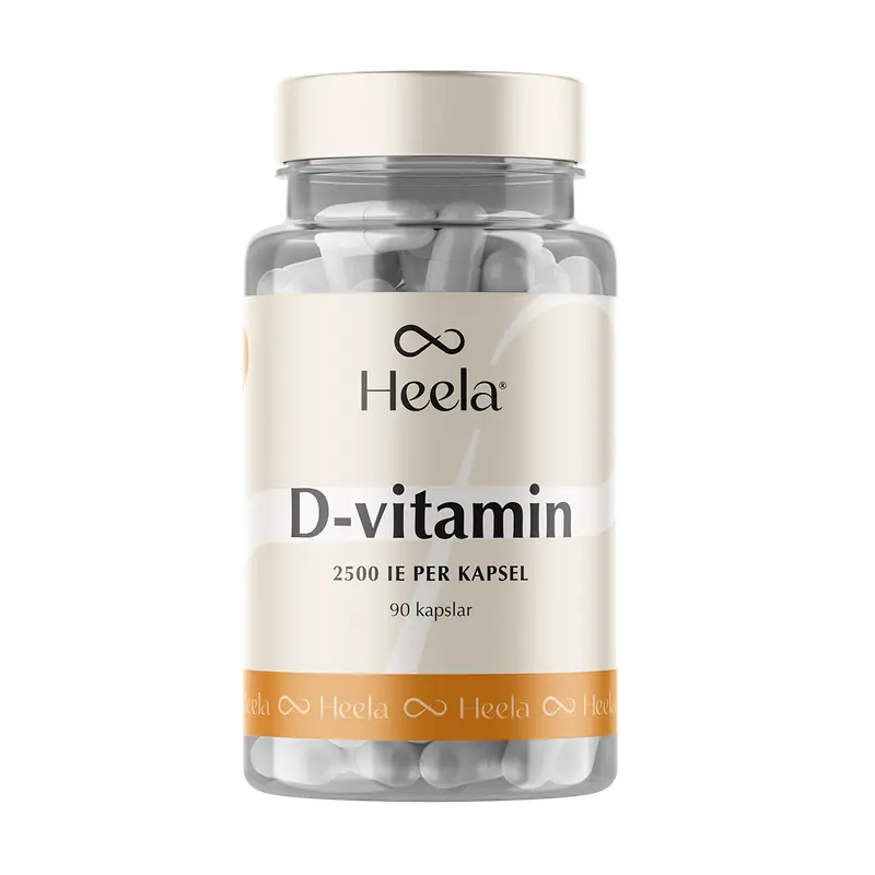Heela D-vitamin 2500 ie 90 kaps