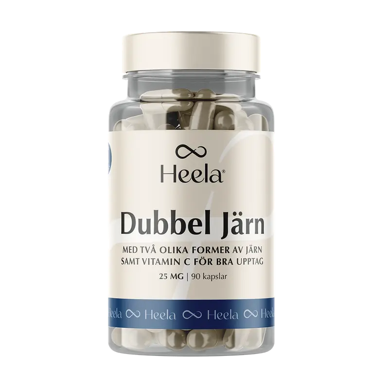 Heela Dubbel Järn 90 kaps