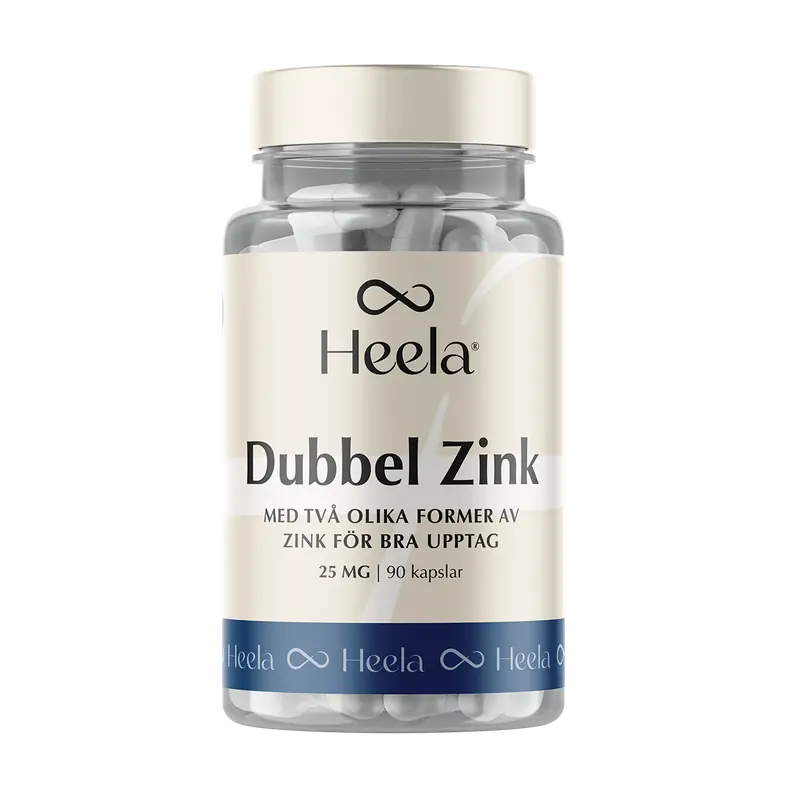 Heela Dubbel Zink 60 kaps