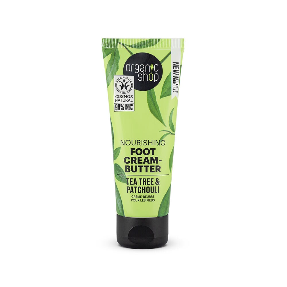 Organic Shop Foot Cream-Butter 75ml