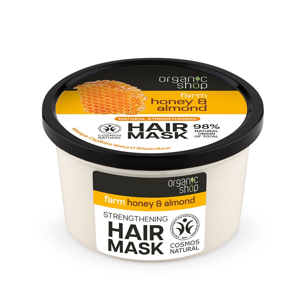 Organic Shop Honey & Almond Hair Mask 250ml