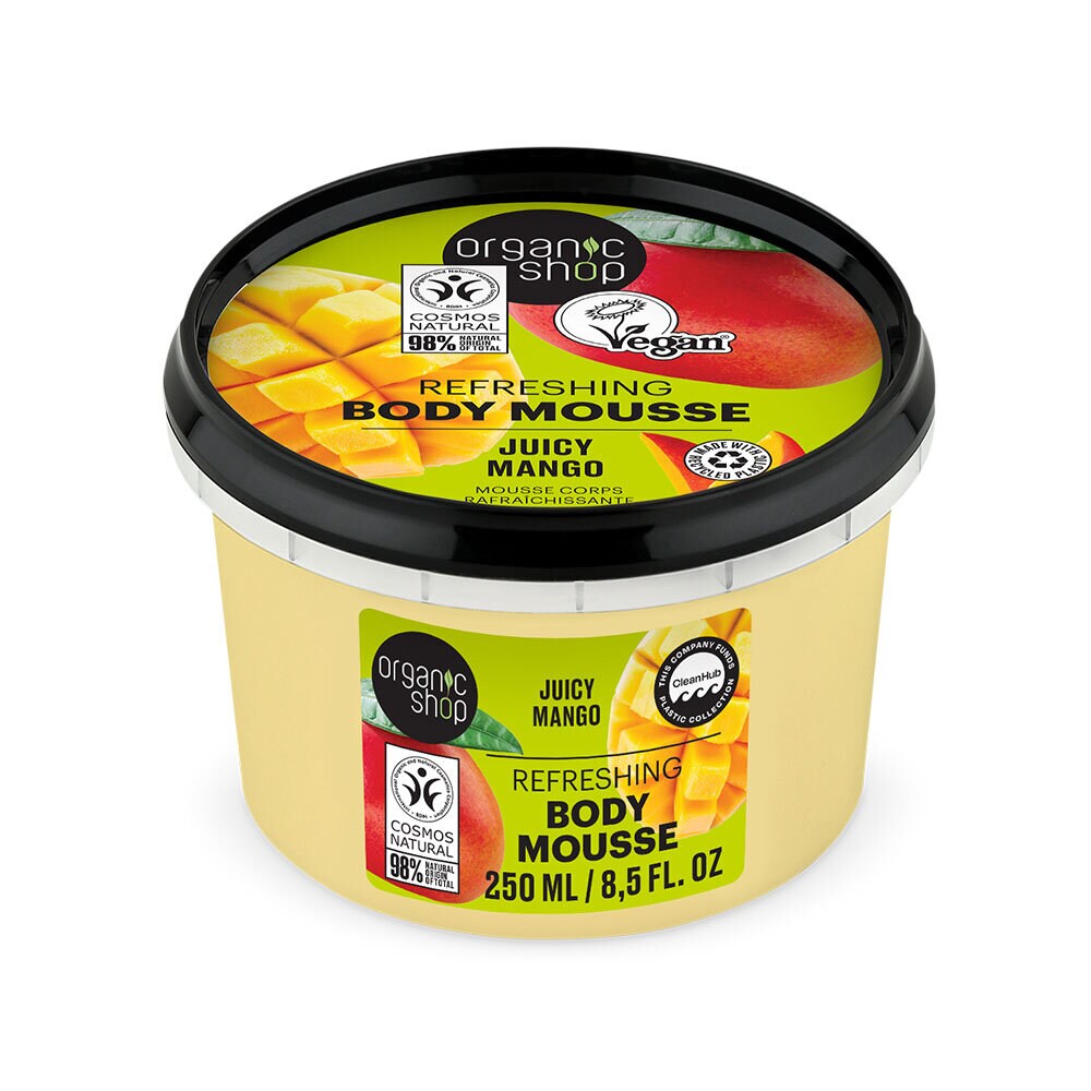 Organic Shop Refreshing Body Mousse Juicy Mango 250ml