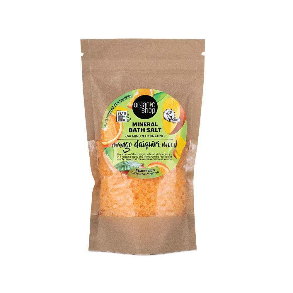 Organic Shop Mango Daiquiri Mood Mineral Bath Salt 500g