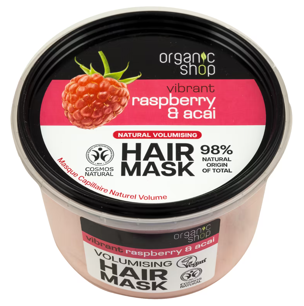 Organic Shop Hair Mask Raspberry & Acai 250ml