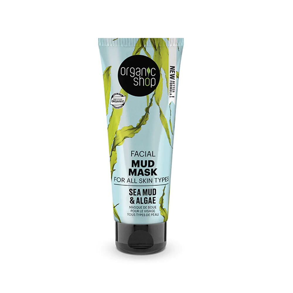 Organic Shop Facial Mud Mask Sea Mud & Algae 75ml