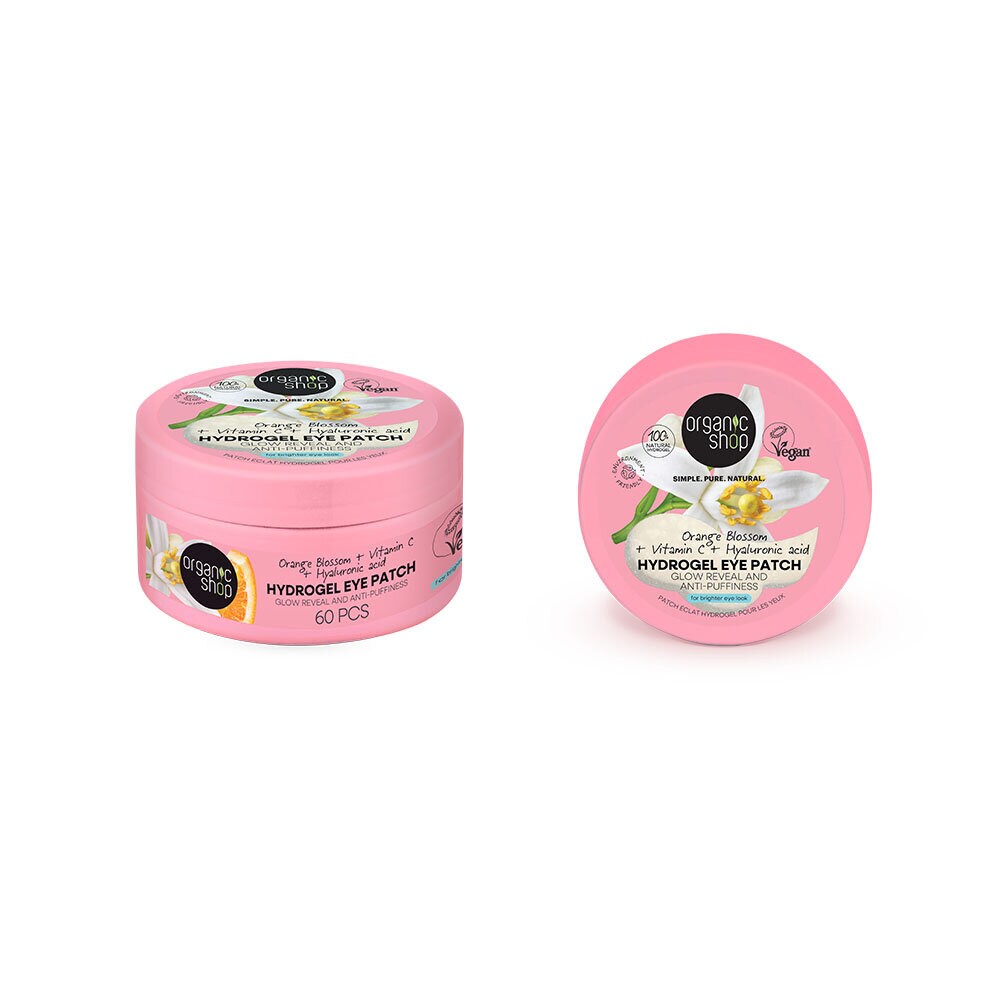 Organic Shop Hydrogel Eye Patchglow Reveal and Anti-puffiness 60st