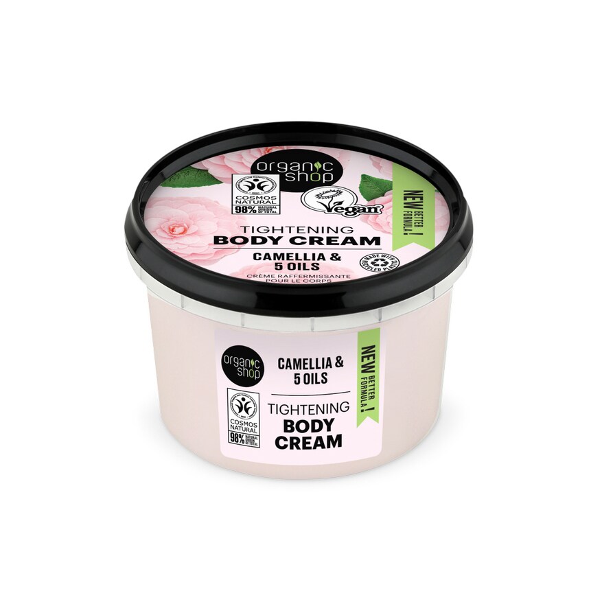 Organic Shop Body Cream Japanese Camellia 250ml