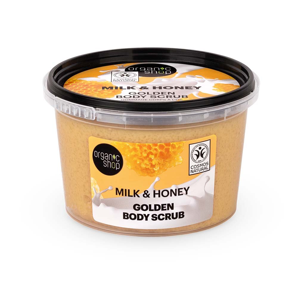 Organic Shop Milk & Honey Golden Body Scrub 250ml