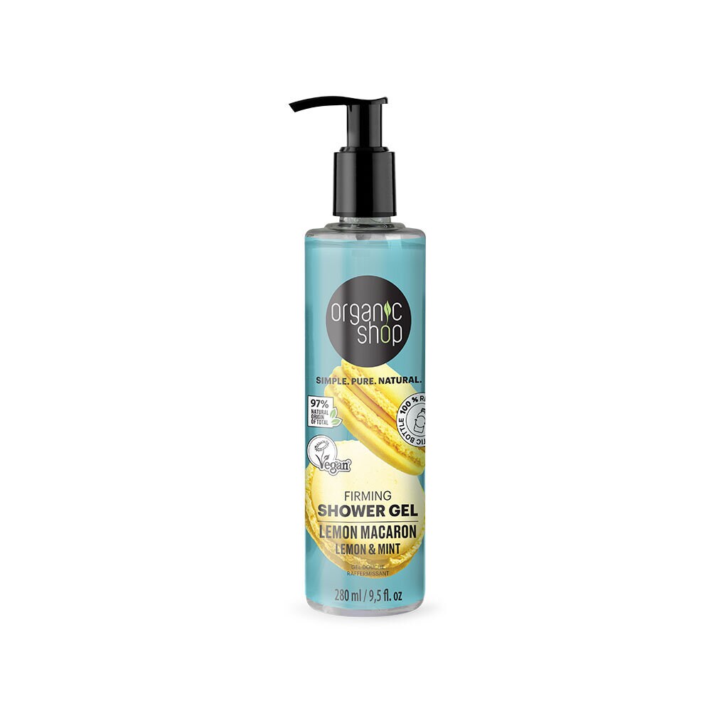 Organic Shop Firming Shower Gel Lemon Macaron 280ml