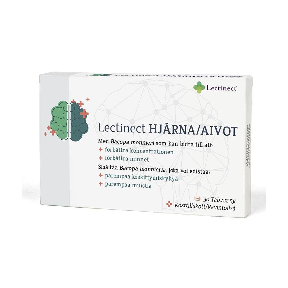 Lectinect Hjärna 30 tabletter