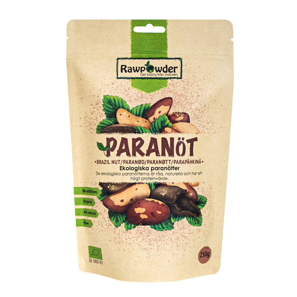 Rawpowder Paranötter 250g