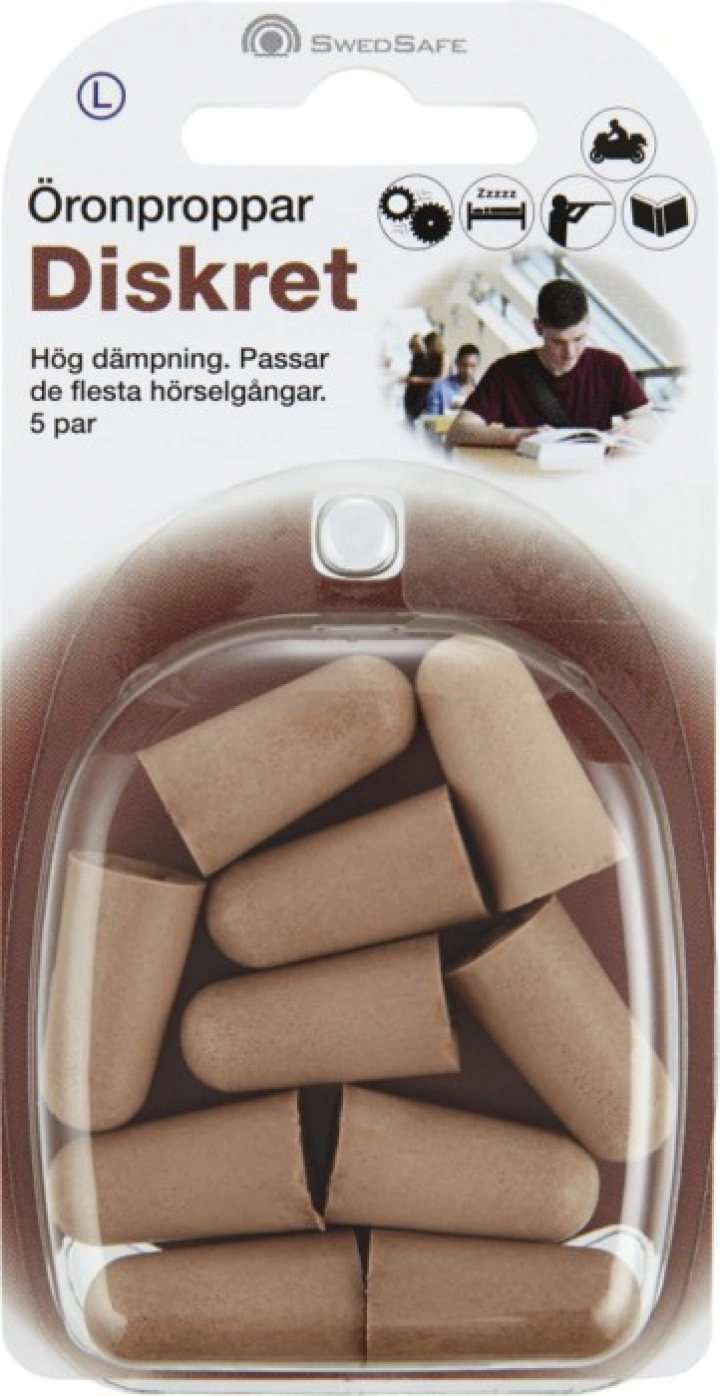 Swedsafe Diskret Medium/Large 5 par