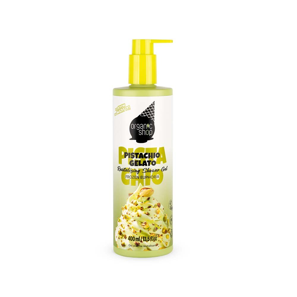 Organic Shop Revitalising Shower Gel Pistachio Gelato Frozen Euphoria 400ml