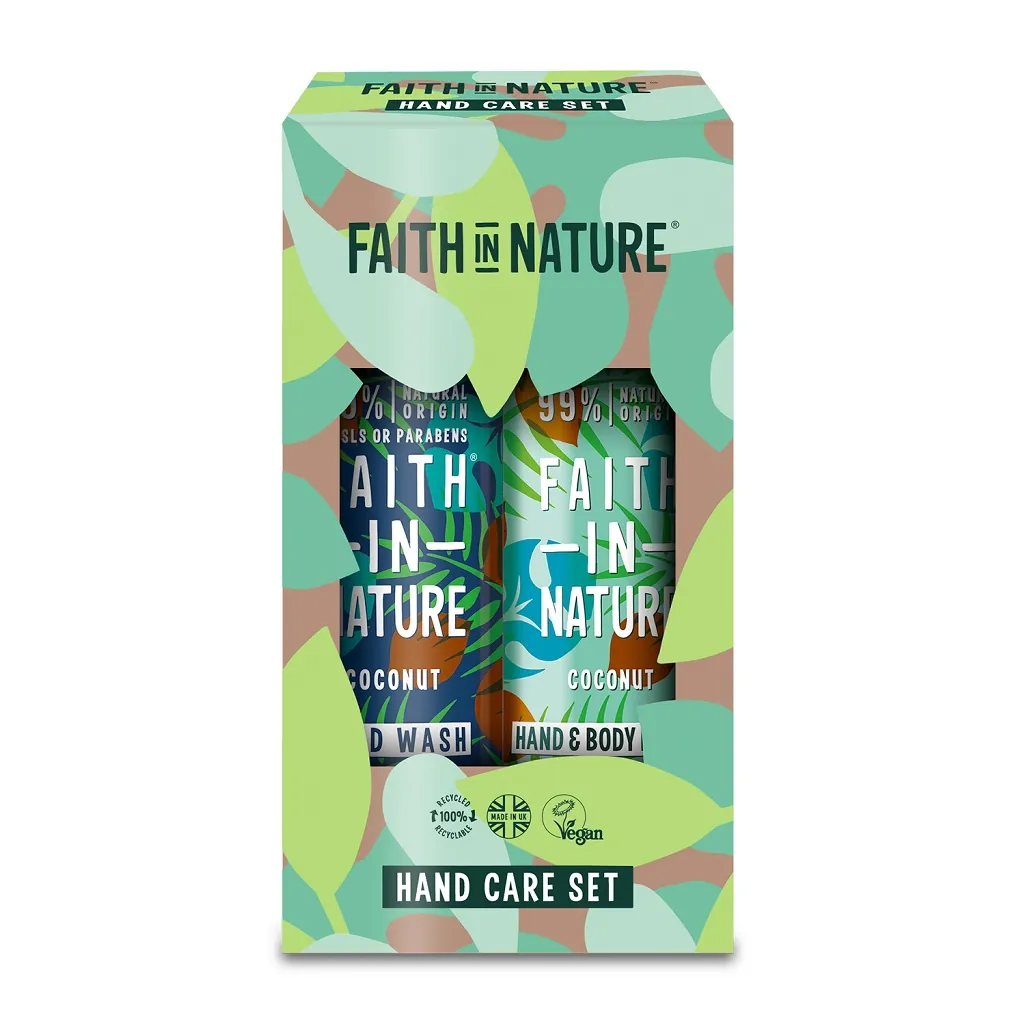 Faith in Nature Presentbox Kokos 400 ml