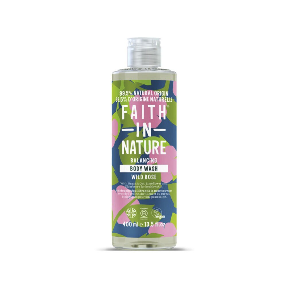 Faith in Nature Duschgel Wild Rose 400ml