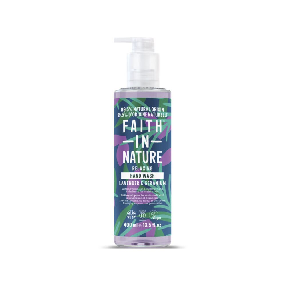 Faith in Nature Flytande Tvål Lavendel & Geranium 400ml