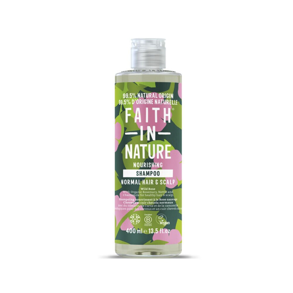 Faith in Nature Schampo Wild Rose 400ml