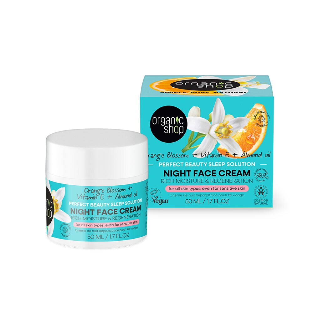 Organic Shop Perfect Beauty Sleep Solution Night Face Cream 50ml