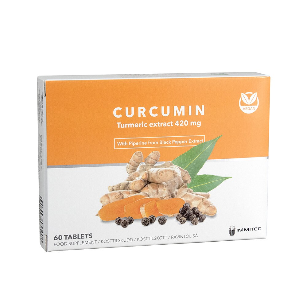 Immitec Curcumin 420 mg 60 tabletter