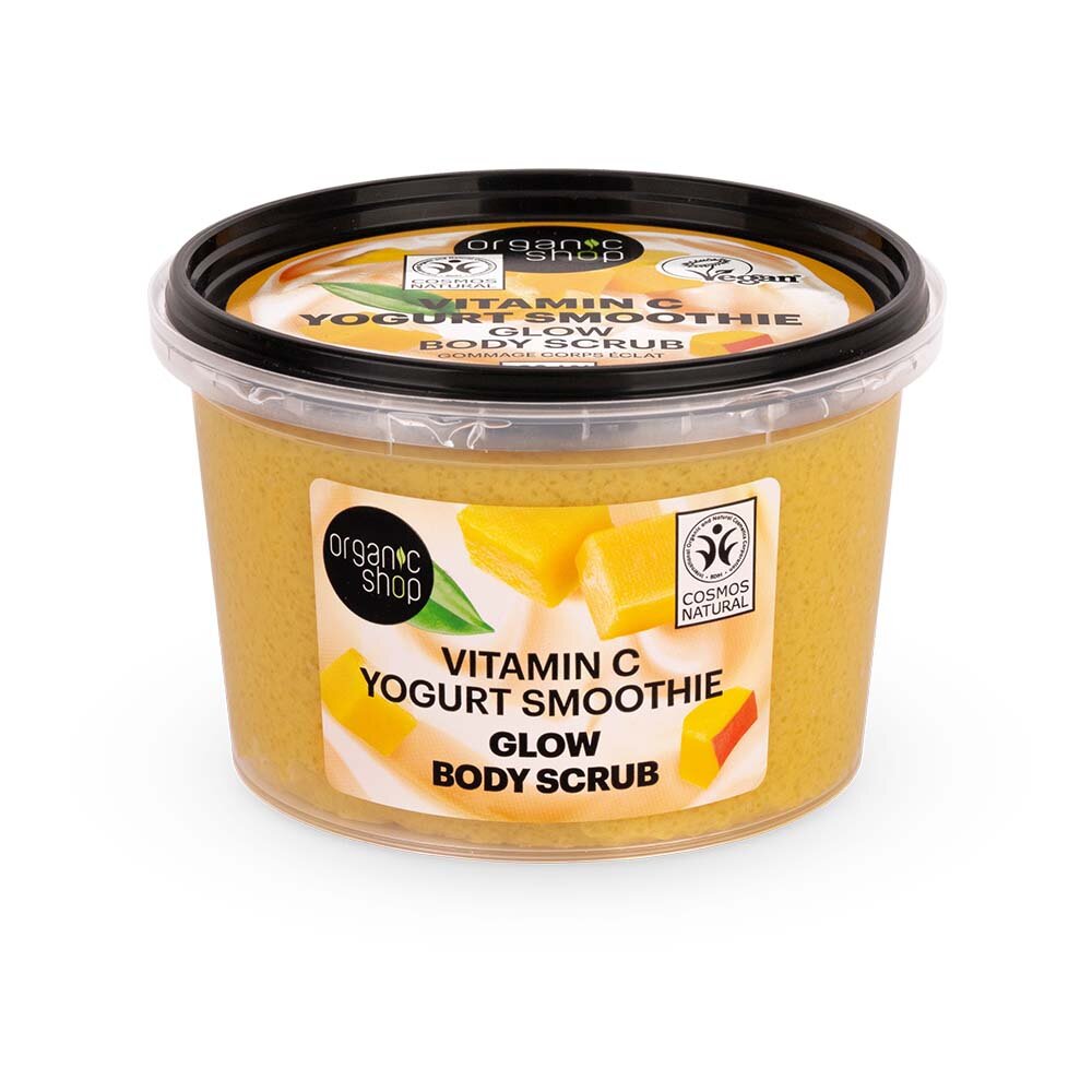 Organic Shop Vitamin C Yogurt Smoothie Glow Body Scrub 250ml