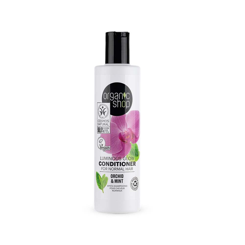 Organic Shop Luminous Glow Conditioner For Normal Hair Orchid and Mint 280ml