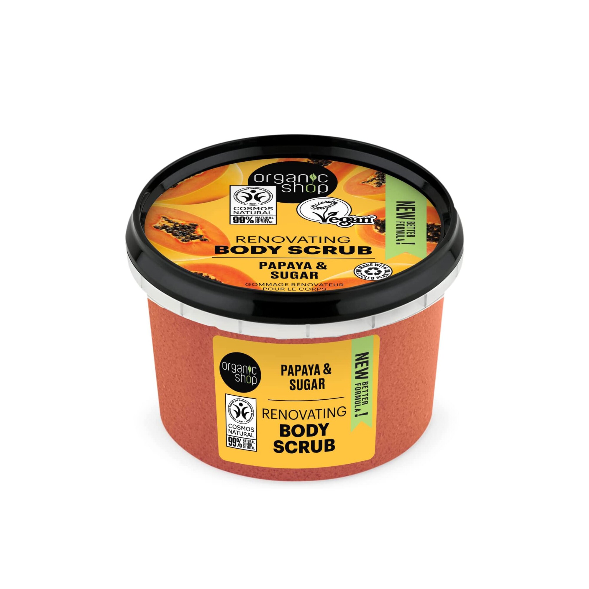Organic Shop Body Scrub Juicy Papaya 250ml