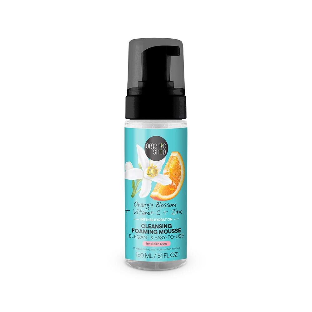 Organic Shop Intense Hydration Cleansing Foaming Mousse 160ml