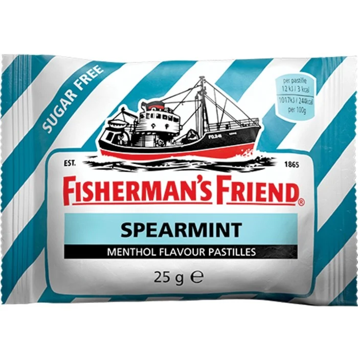 Fisherman's Friend Spearmint sockerfri 25 g