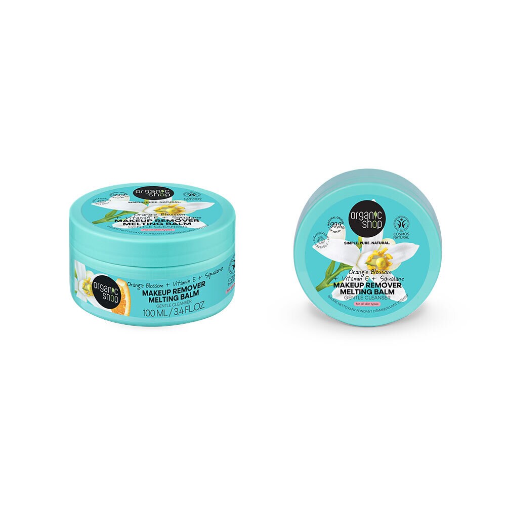 Organic Shop Makeup Remover Melting Balmgentle Cleanser 100ml