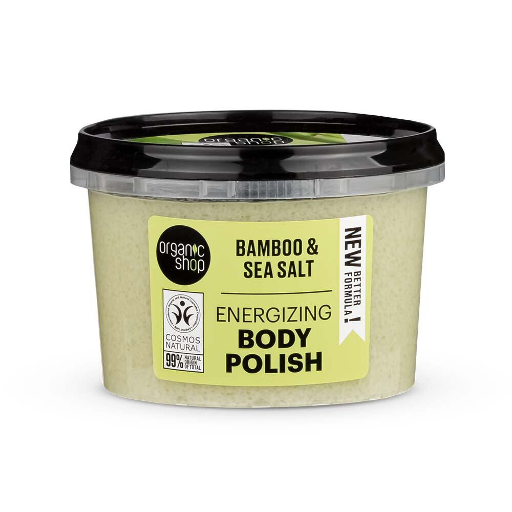 Organic Shop Energizing Body Polish Bamboo 250ml